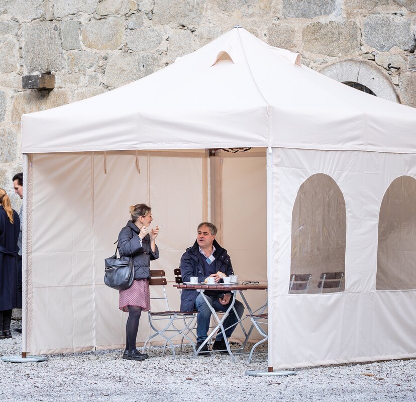 Smoker's Tents with Aeration Professional Gazebo